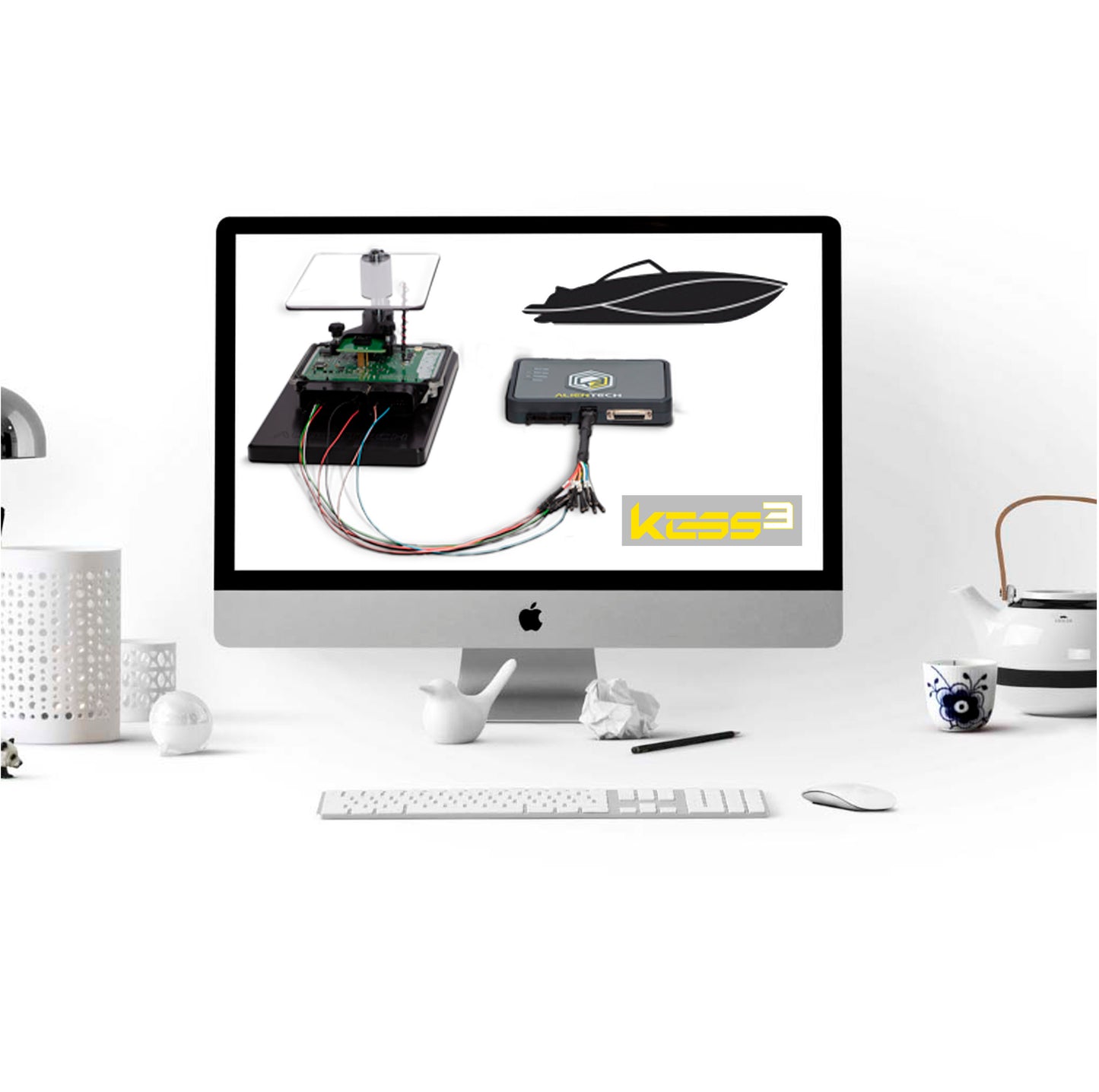 Activación de los protocolos OBD / Bench / Boot Kess3 Master Marine & PWC - KESS3MA004-KESS3MA008