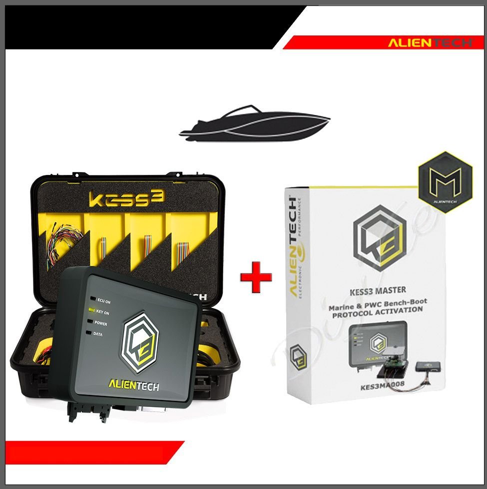 Kit Kess3 Master Boot - Bench con software embarcaciones - alientech - america