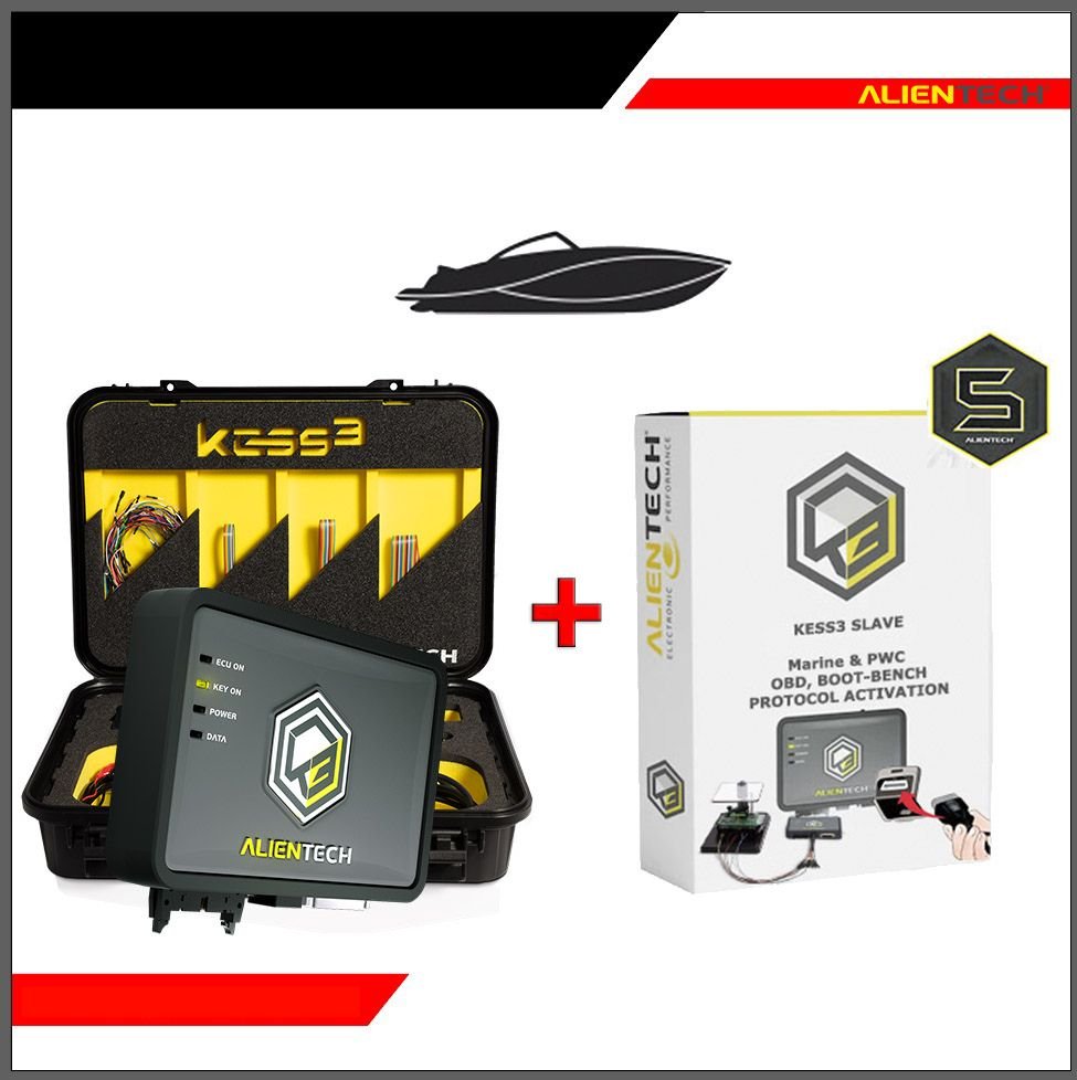 Kit Kess3 Slave OBD - Boot - Bench con software para embarcaciones - alientech - america