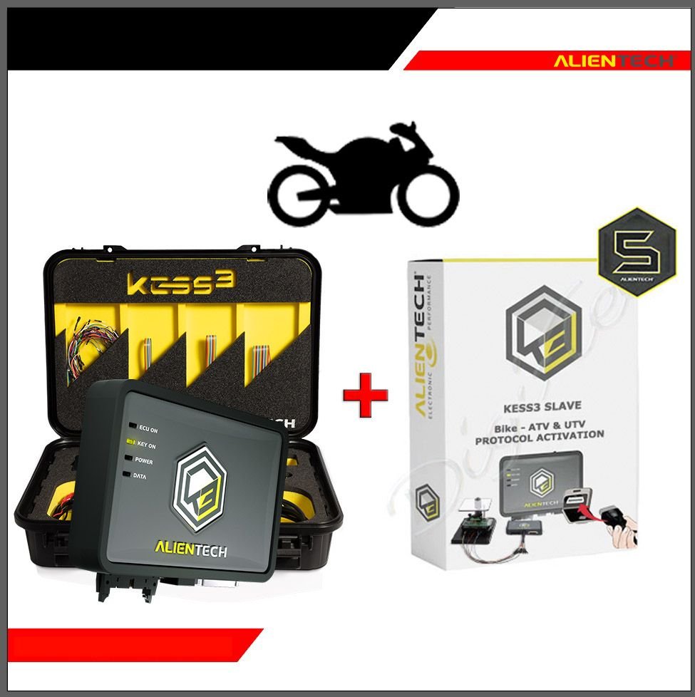 Kit Kess3 Slave OBD - Boot - Bench con software para motocicletas - alientech - america