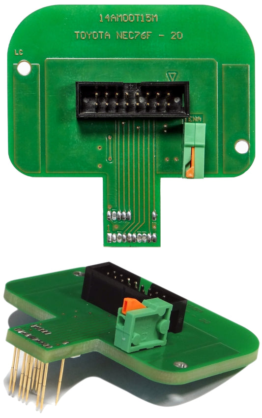 Adaptador para Denso ECU (NEC 76F00xx Board Type A) -14AM00T15M