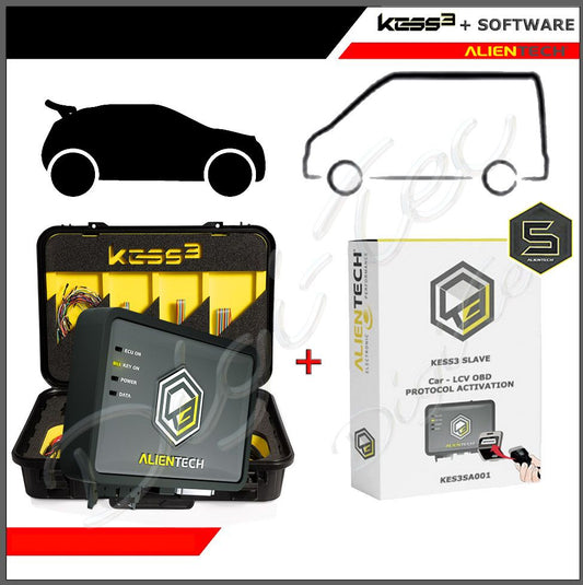 Kit Kess3 Slave OBD con software automóviles